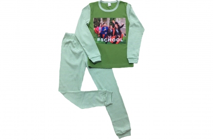 Пижама зеленая - Школа 2