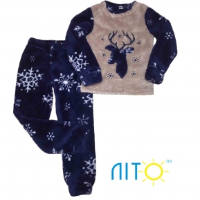 Піжама махра - Сніжинка