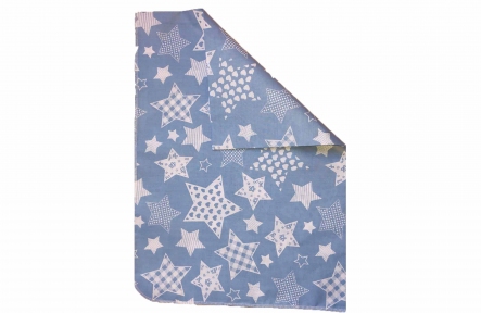 Пеленка ситец - Звезды голубая