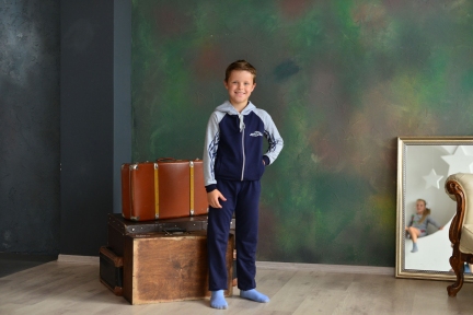 Спортивный костюм - Татуаж  темно-синий