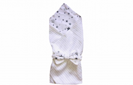 Плед - Білий вязка