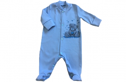 Чоловічок - Тедді голубий