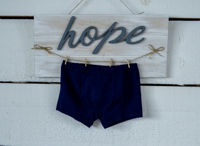 Боксерки для мальчика темносиние со вставленной резинкой