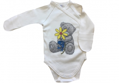 Боди - Тедди молочный