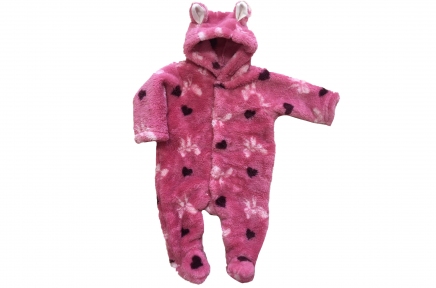 Человечек махровый - Розовый