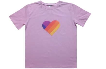 Футболка розовая - Лайк