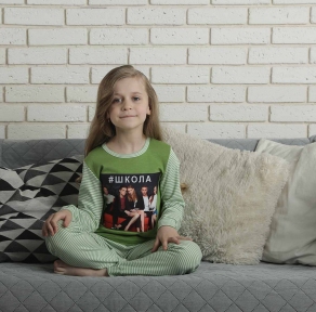 Пижама зеленая - Школа