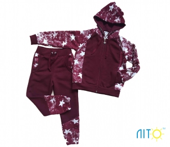 Спортивный костюм - Звезды бордо