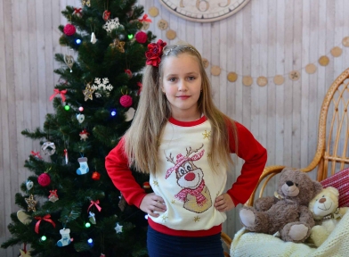 Свитшот утепленный -Олень