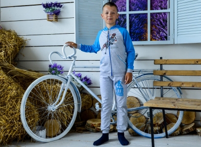 Спортивный костюм бирюза - Мотобайк