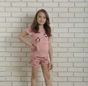 Піжама - Ластівки світло-рожева