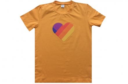 Футболка оранжева - Лайк