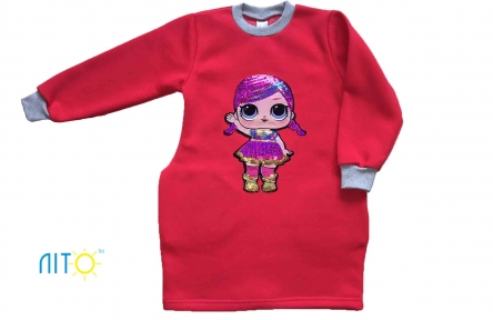 Платье кораловое - Кукла