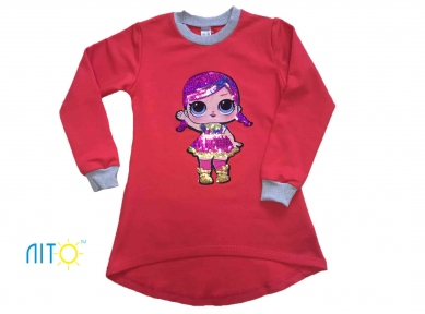 Туніка коралова - Лялька