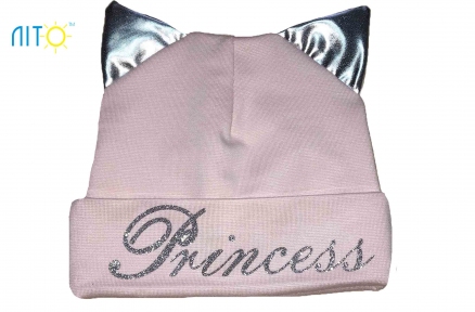 Шапка пудровая - Princess