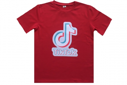 Футболка червона - ТікТок