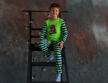 Пижама Звездные войны салатный