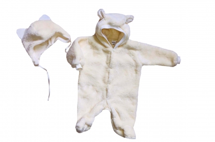 Комплект махровый  - Молочный