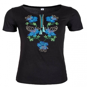 Футболка вишита - Лілії