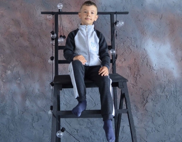 Спортивный костюм утепленный  Victory антрацит 