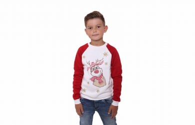 Свитшот - Олень вышитый