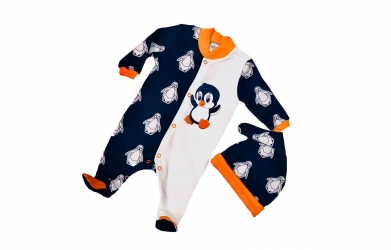 Комплект с человечком - Пингвинчики