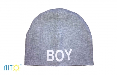 Шапка серая бой