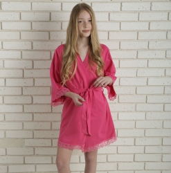Халат - Малиновый