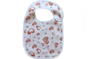 Слюнявчик - Сердечка