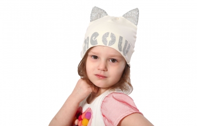 Шапка молочнаz - Meow