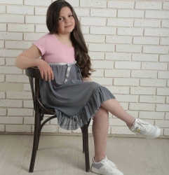 Платье - Сердце розовое