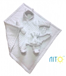 Набор утепленный белый