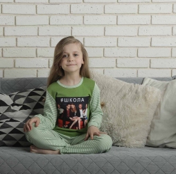 Піжама зелена - Школа