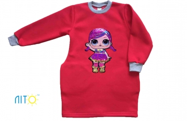 Платье кораловое - Кукла