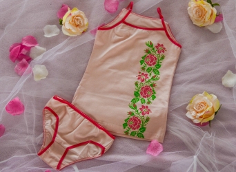 Комплект белья розовые розы