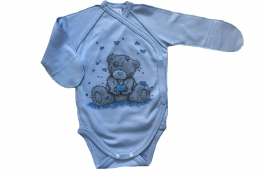 Боди - Тедди голубой