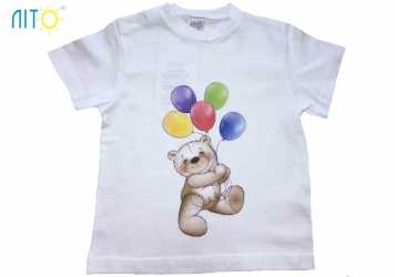 Футболка - Ведмедик з кульками