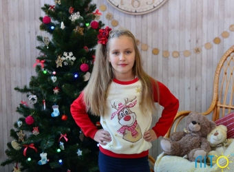 Свитшот с начосом-Олень