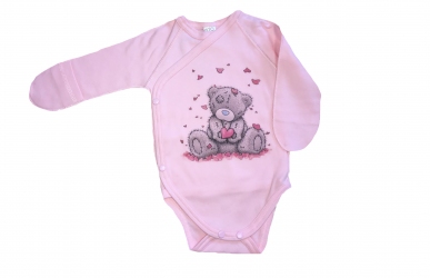 Боди - Тедди розовый